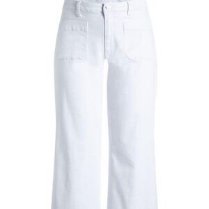 KUT from the Kloth: Meg Patch Pocket High Waist Ankle Wide Leg Jean